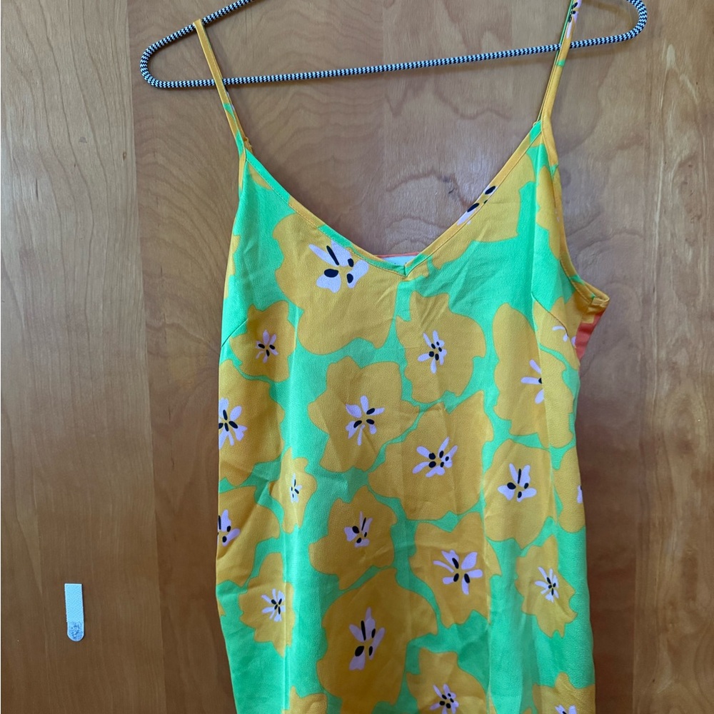 Never Fully Dressed Yellow and Green Floral top